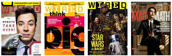 Wired Magzine Covers - Edited